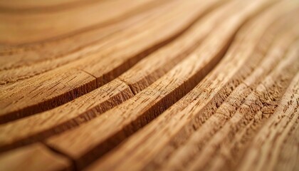 Horizontal oak planks with organic grain and warm natural coloration