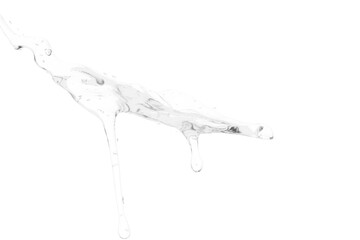  serpentine form resembling a sprawling, elongated creature or a viscous liquid in motion, with irregular textures and subtle variations in tone suggesting depth and movement.