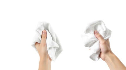 holding a towel png