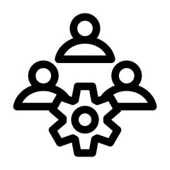 CRM Outline Icon