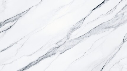 Obraz premium Statuario marble slab with crossed grey veins and high contrast for luxurious wall or decorative surfaces