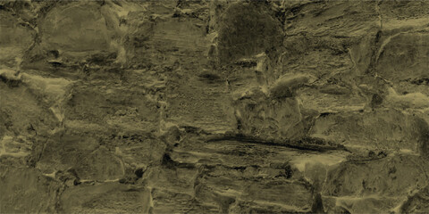 Aged brick wall texture with a sepia tone showing a weathered grunge surface for background design elements and creative projects