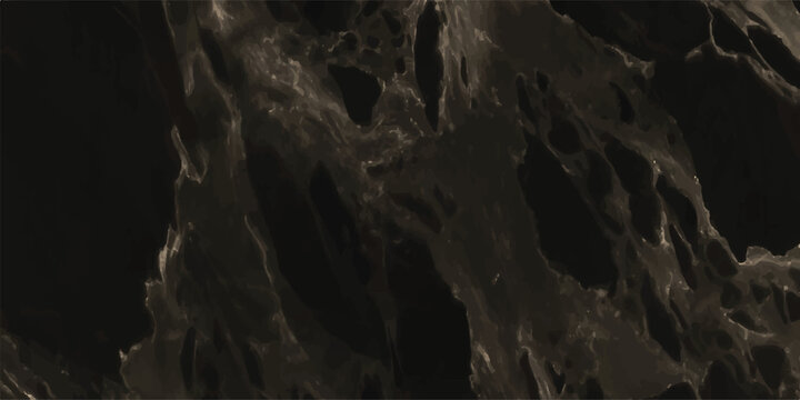 Dark obsidian stone texture a digital illustration depicting an ethereal vein pattern ideal for elegant design and decor with subdued metallic accents