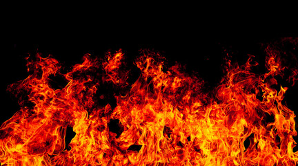 fire burning