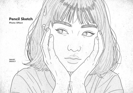 Pencil Sketch Photo Effect
