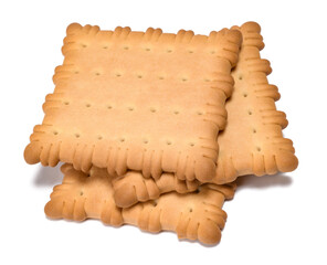 Dry biscuits pile