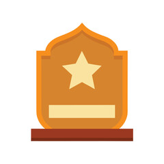 Wall Plaque with Star Inlay Design