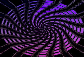 Abstraktes dynamisches futuristisches digitales Kunstwerk ohne Mithilfe von "KI " am PC selbst erstellt	
