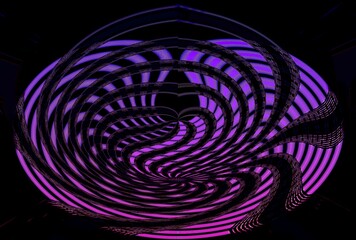 Abstraktes dynamisches futuristisches digitales Kunstwerk ohne Mithilfe von "KI " am PC selbst erstellt	

