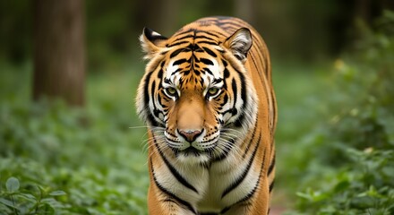 Tiger&rsquo;s Gaze: Fierce Elegance in the Wild