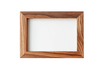 Empty wooden picture frame (1)