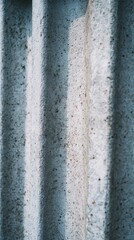 Detailed close-up of weathered concrete roofing texture for design and architecture projects.