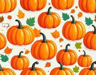 かぼちゃ　背景　素材