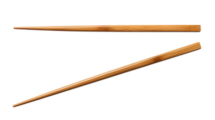 chopsticks isolated on transparent background