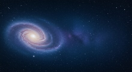 Naklejka premium Capturing the Dark Night Sky: A Long Exposure Journey Through the Milky Way Galaxy and Its Dazzling Stars in Space