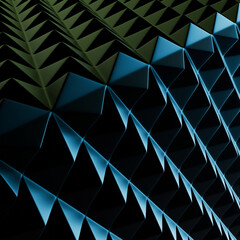 abstract knurling diamond texture with shadows and lights