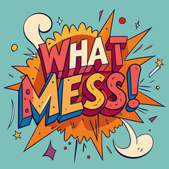 Obraz premium pop art explosion background