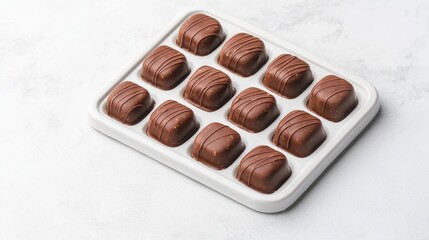 Gourmet Chocolate Arrangement in Compostable Packaging for Eco-Friendly Choice
