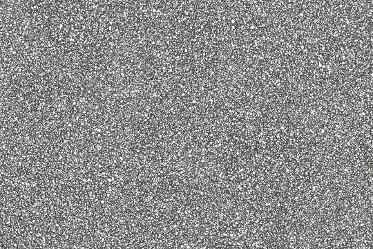 Close-up of shimmering silver glitter texture