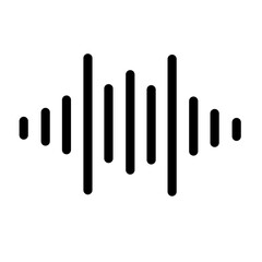Sound Wave Signal Audio Icon Element