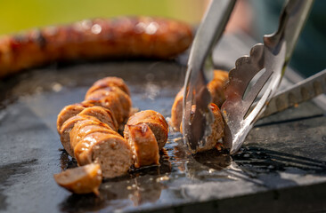 Danish organic grilled sausages