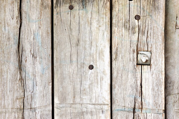 Rustic grey wooden planks