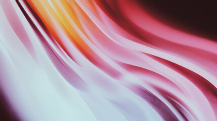 Abstract colorful background with blurred, wavy lines and shapes