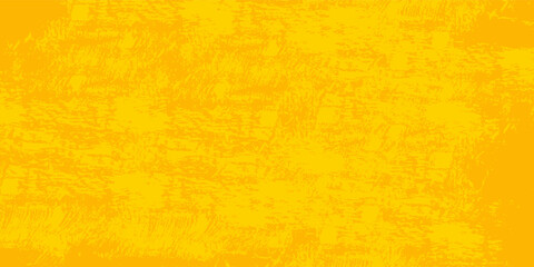 Obraz premium Dots halftone yellow color pattern gradient grunge texture background.