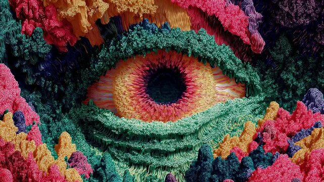 Take a hallucinatory stroll through a surreal dreamscape where reality bends and morphs into a kaleidoscope of mindbending visuals. Surreal psychedelic