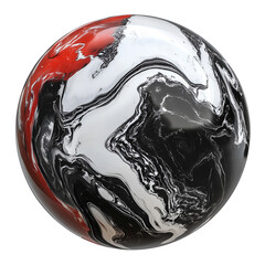 Set of colorful marble planets on transparent background. Artistic cosmic spheres with vibrant textures and surreal designs, perfect for digital art, futuristic projects, and abstract themes.