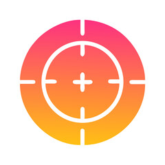 Fototapeta premium vector illustration of a target