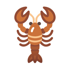 Obraz premium vector illustration of cartoon scorpion