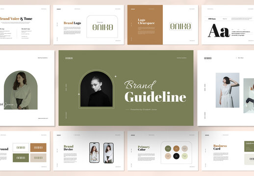 Brand Guideline Presentation Template