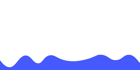  modern wave divider shape vector illustration Separator, header.