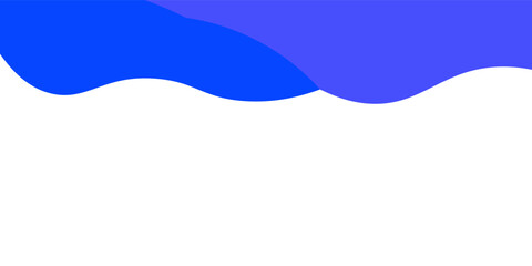 modern wave divider shape vector illustration Separator, header.