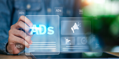 Online marketing and advertising concepts ,planning advertising marketing strategies concept ,advertisers ,improve sales with online advertising ,online marketing strategy ,ad ,audience targeting