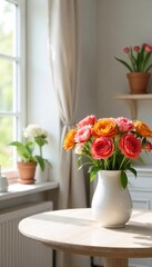 Vibrant Spring Home Decor Fresh Flowers & Airy Atmosphere for Interior Design Inspiration