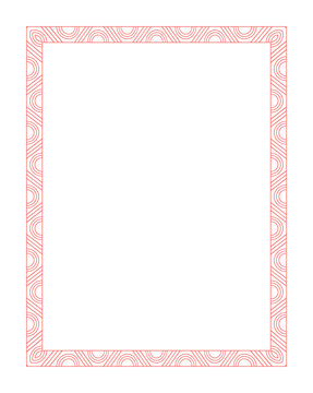 Geometric Border Frames Clean & Minimal