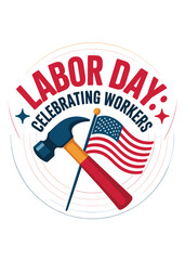 Minimalist Labor Day Quote Typography T-Shirt Design
