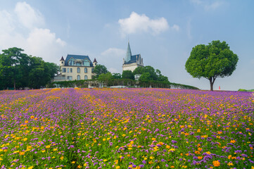 Wuhan Hua Bo Hui Scenic Spot Spring Scenery