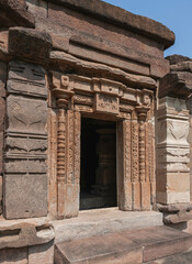 Aihole is the largest archaeological complex of stone and cave temples of the 4th12th centuries. India.