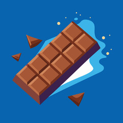 chocolate bar with chocolate
