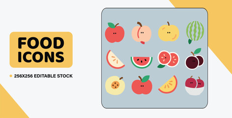 Fototapeta premium Vector Icon Set