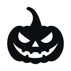 halloween pumpkin jack flat icon