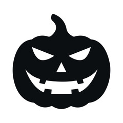 halloween pumpkin jack flat icon
