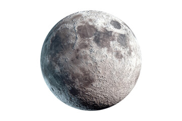 Naklejka premium Lunar landscape exploration moon astronomy space night