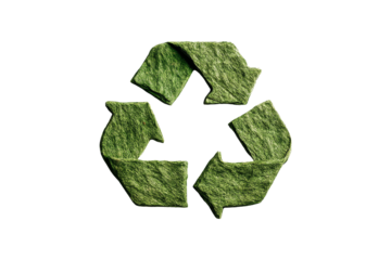 Urban area graphic sustainable recycling initiative