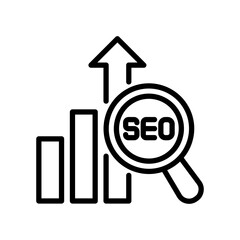 Seo line icon