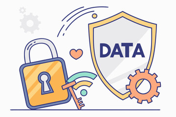 vector illustration of an abstract background