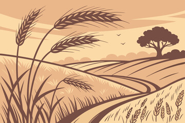 field of wheat